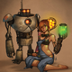 Image for article titled The Beautiful Romance Between a Girl and Her Robot Companion